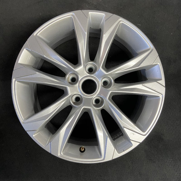 17" TRAILBLAZER 21-23 17x7.5 5 double spoke silver opt Q6W Original OEM Wheel Rim