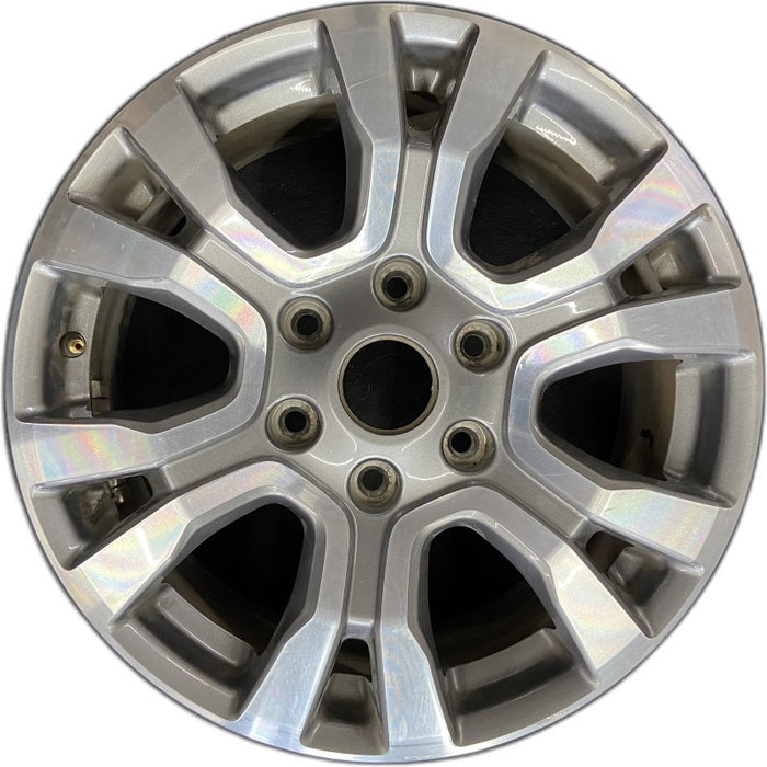 18" RANGER 19 18x8 aluminum 6 spoke machined face with pockets center in gray U spoke Original OEM Wheel Rim