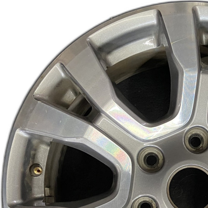 18" RANGER 19 18x8 aluminum 6 spoke machined face with pockets center in gray U spoke Original OEM Wheel Rim