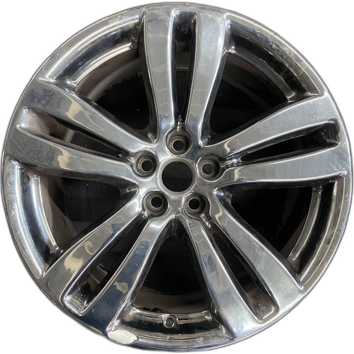 19" XJ 10-15 19x9 alloy 5 double spoke polished Original OEM Wheel Rim