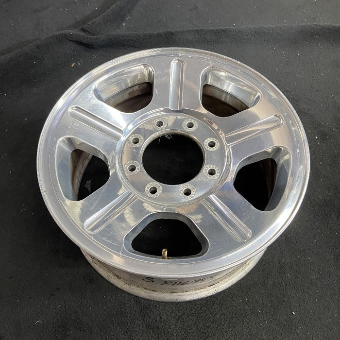 18" FORD F250SD PICKUP 05 18x8 SRW 5 spoke   aluminum grooved spoke Original OEM Wheel Rim