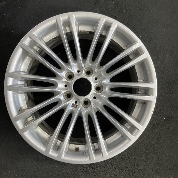 18" BMW M3 08-13 18x8.5 alloy frt 10 double spoke wide spoke edge 29mm offset Original OEM Wheel Rim