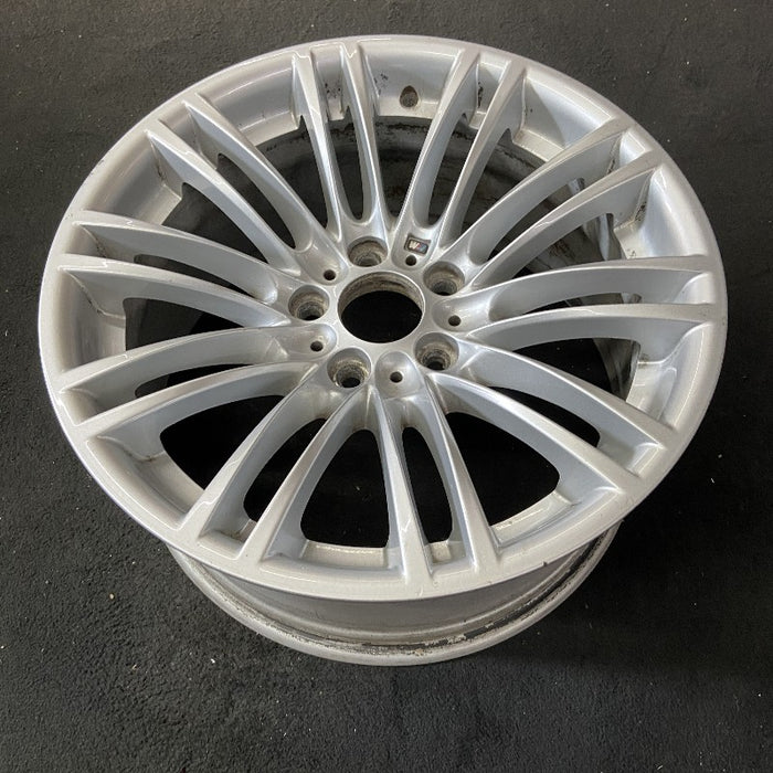 18" BMW M3 08-13 18x8.5 alloy frt 10 double spoke wide spoke edge 29mm offset Original OEM Wheel Rim