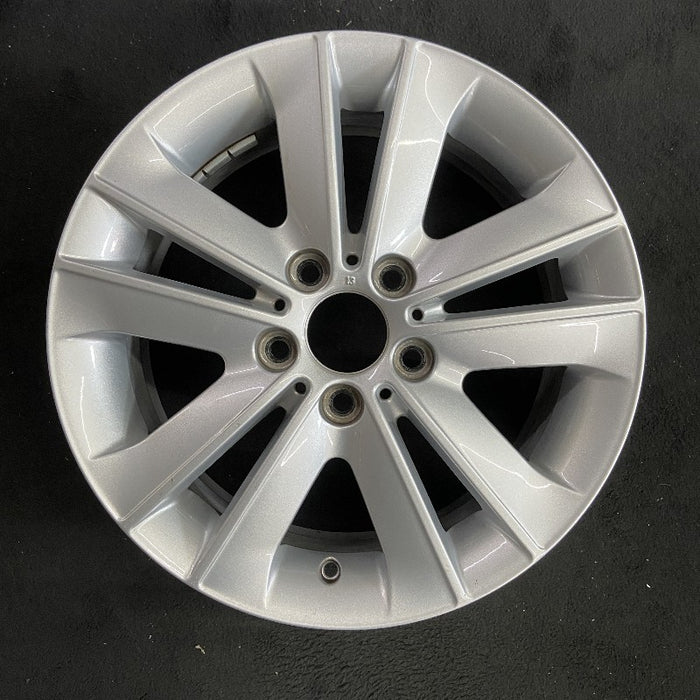 17" BMW 128i 08-13 17x7 alloy 5 spoke open spoke V spoke wide spoke edge Original OEM Wheel Rim