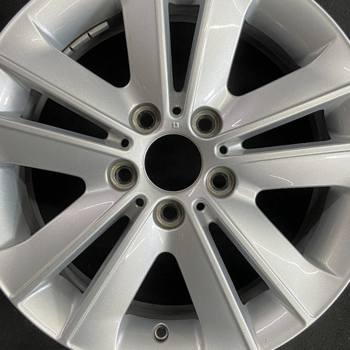 17" BMW 128i 08-13 17x7 alloy 5 spoke open spoke V spoke wide spoke edge Original OEM Wheel Rim