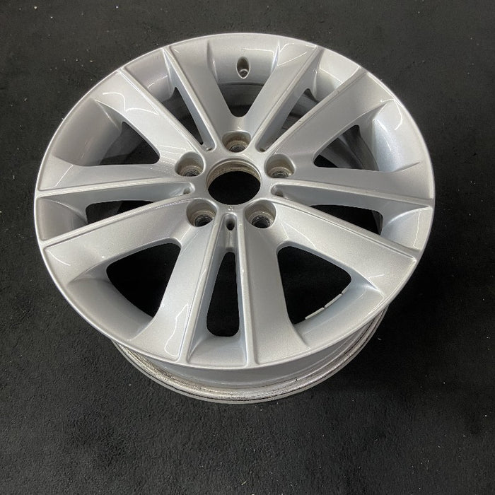 17" BMW 128i 08-13 17x7 alloy 5 spoke open spoke V spoke wide spoke edge Original OEM Wheel Rim