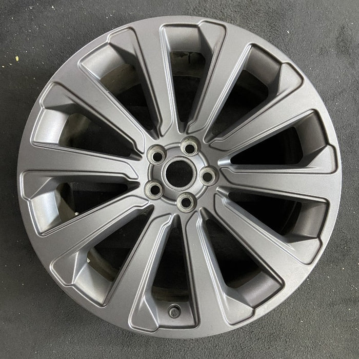 20" VELAR 18 20x8.5 alloy 10 spoke gray Original OEM Wheel Rim