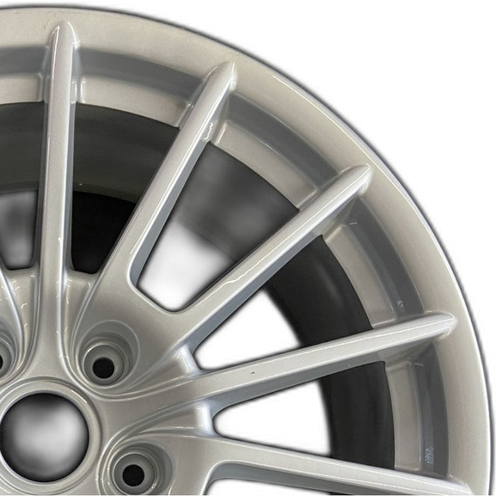 20" PORSCHE PANAMERA 10-16 alloy 20x9.5 15 spoke magnesium finish Original OEM Wheel Rim