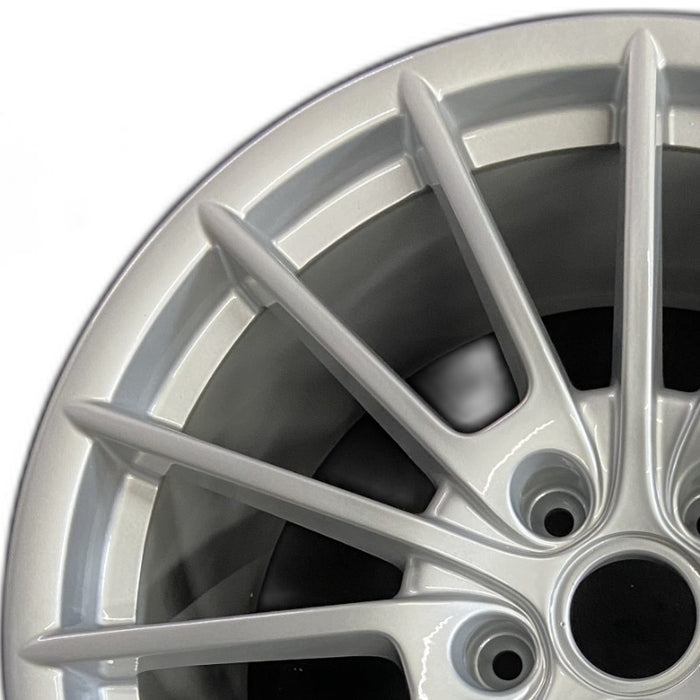 20" PORSCHE PANAMERA 10-13 alloy 20x11.5 15 spoke magnesium finish Original OEM Wheel Rim