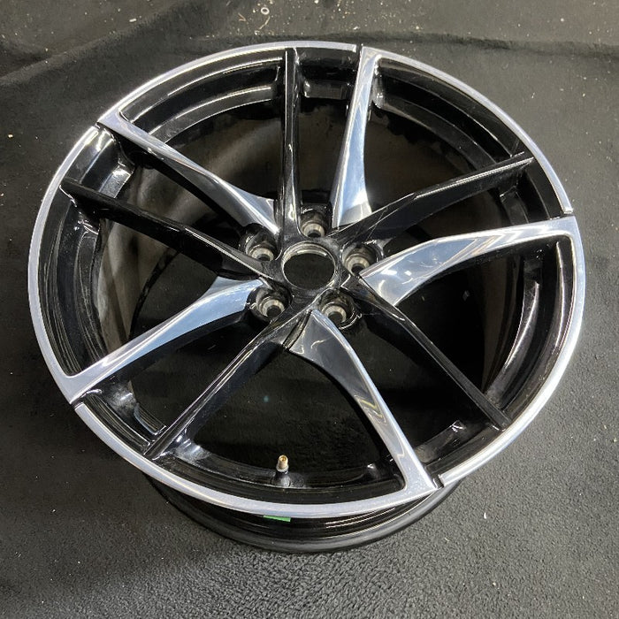 19" GR SUPRA 20 alloy 10 spoke 5 split spoke 19x10 silver black Original OEM Wheel Rim