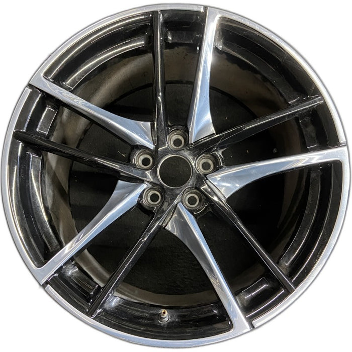 19" GR SUPRA 20 alloy 10 spoke 5 split spoke 19x10 silver black Original OEM Wheel Rim