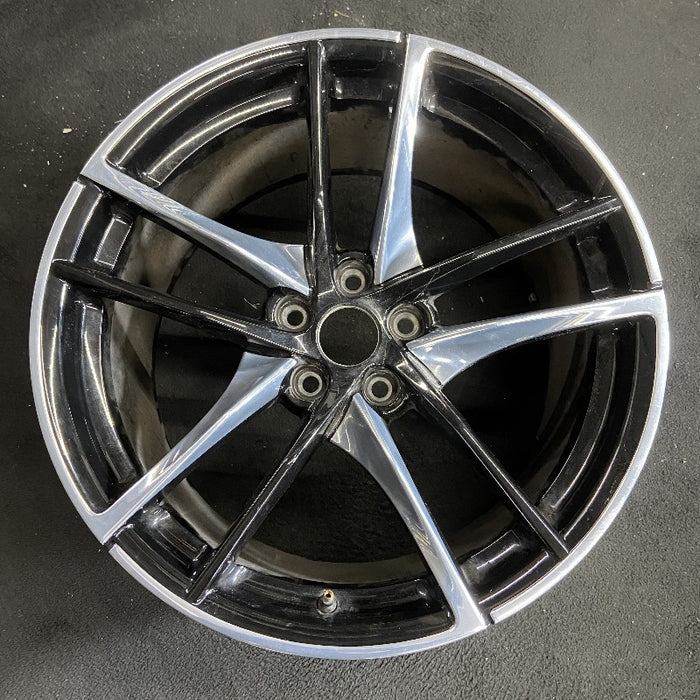 19" GR SUPRA 20 alloy 10 spoke 5 split spoke 19x10 silver black Original OEM Wheel Rim