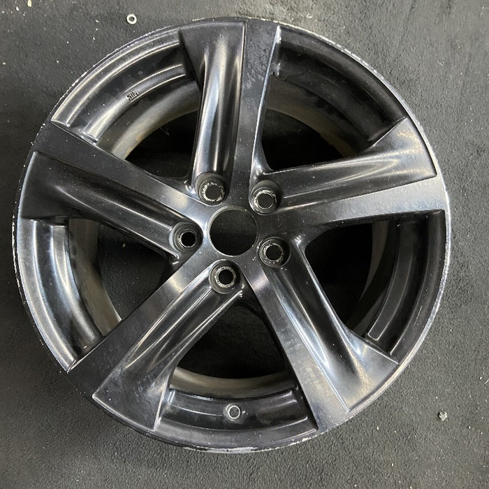 18" LEXUS IS200T 17 18x8.5 alloy 5 spoke dark gray inlay Original OEM Wheel Rim