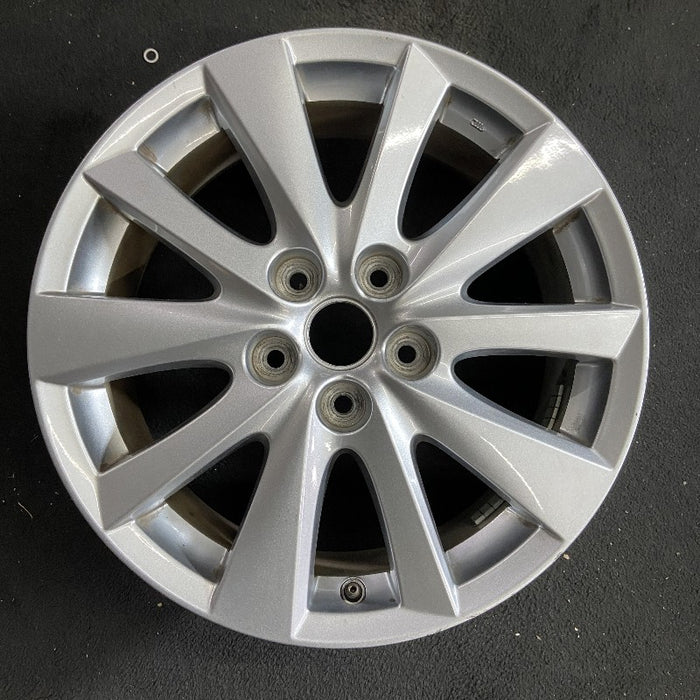 17" MAZDA CX-5 13-16 aluminum 17x7 10 straight spokes Original OEM Wheel Rim