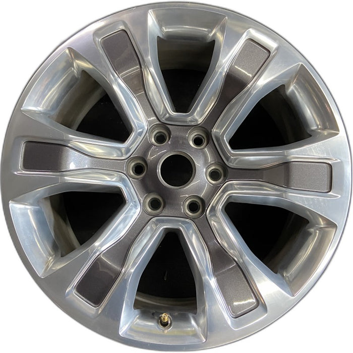 20" DODGE 1500 PICKUP 19-21 6 lug 20x9 6 spoke solid spoke opt WRU polished Original OEM Wheel Rim