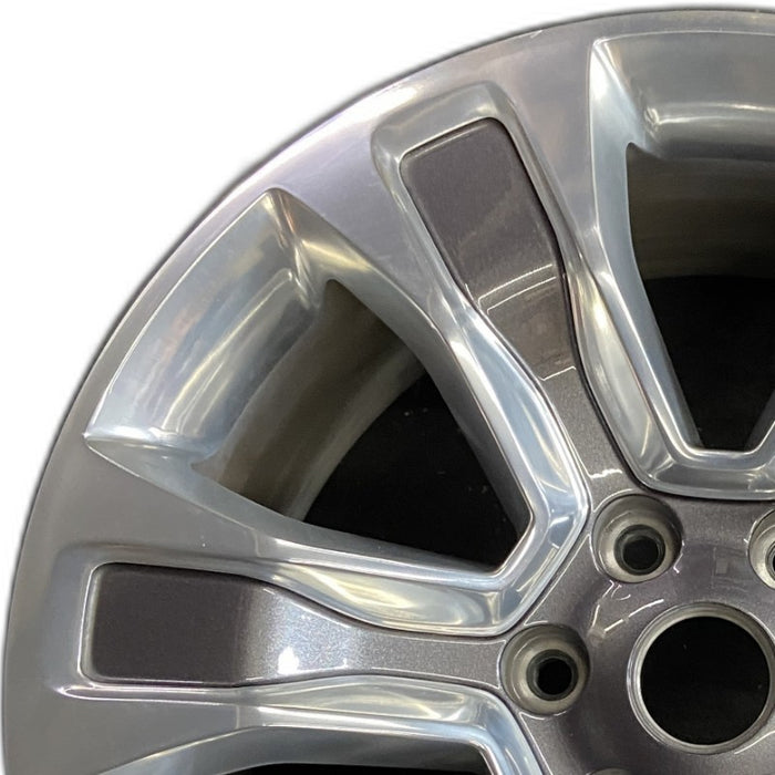 20" DODGE 1500 PICKUP 19-21 6 lug 20x9 6 spoke solid spoke opt WRU polished Original OEM Wheel Rim