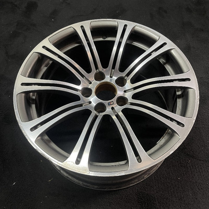 19" BMW M3 08-13 19x9.5 alloy rear 10 double spoke 23mm offset Original OEM Wheel Rim