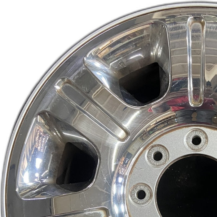 20" FORD F250SD PICKUP 12-16 20x8 aluminum TPMS 7 spoke indented chrome clad Original OEM Wheel Rim