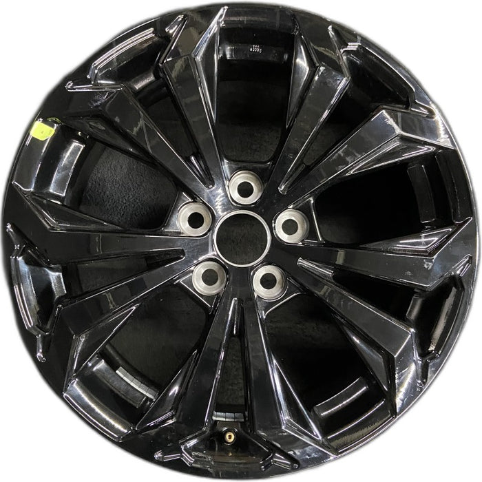 18" RAV4 22 18x7 alloy 5 spoke split spoke black Original OEM Wheel Rim