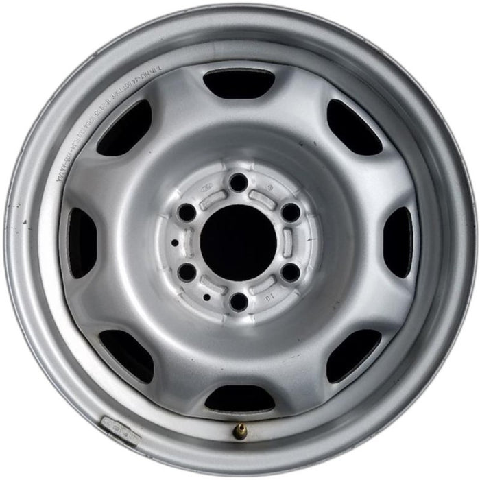 17" FORD F150 PICKUP 15-20 17x7-1/2 steel 8 holes silver   heavy duty payload package ID FL34-1015-AA Original OEM Wheel Rim