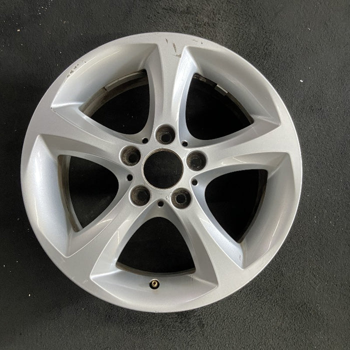 17" BMW 128i 08-13 17x7 alloy 5 spoke solid spoke flared spoke Original OEM Wheel Rim