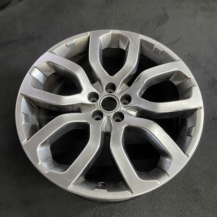 20" ROVER EVOQUE 12-16   alloy 20x8 5 spoke U shaped  silver Original OEM Wheel Rim