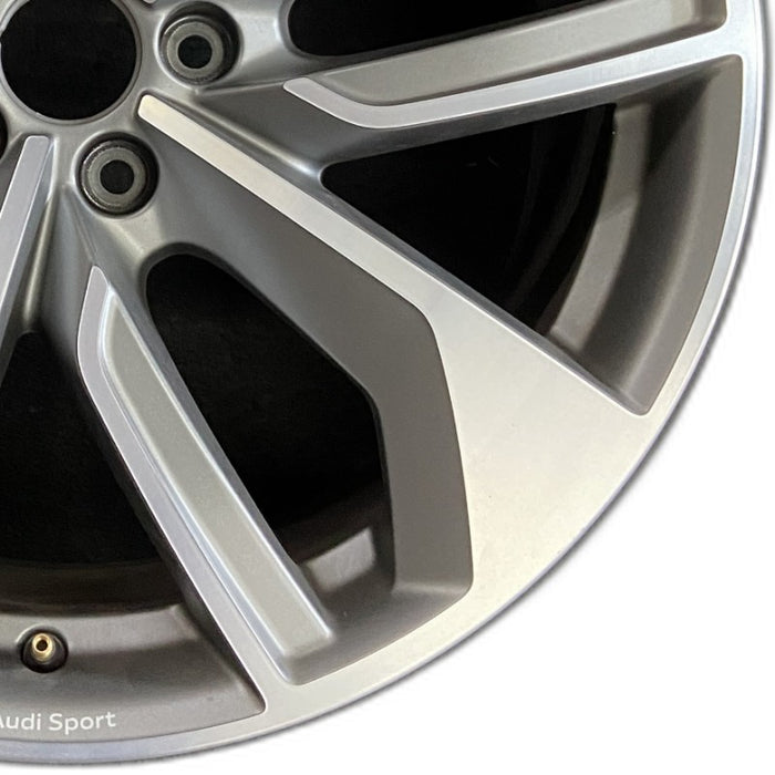 20" E-TRON 21-23 20x9 alloy 5 spoke V spoke Original OEM Wheel Rim