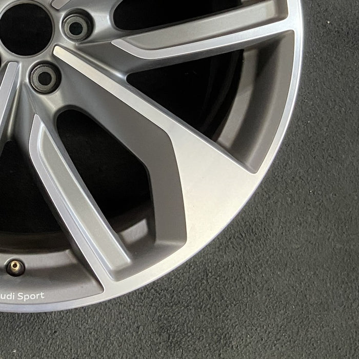 20" E-TRON 21-23 20x9 alloy 5 spoke V spoke Original OEM Wheel Rim