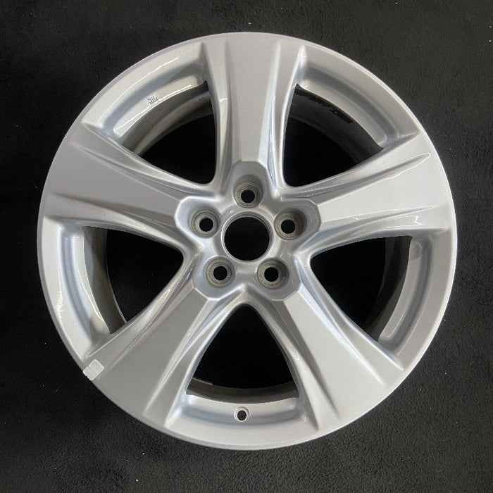 18" HIGHLANDER 20-24 18x8 alloy 5 spoke silver Original OEM Wheel Rim