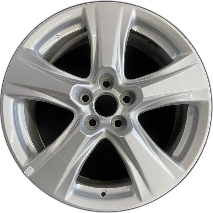 18" HIGHLANDER 20-24 18x8 alloy 5 spoke silver Original OEM Wheel Rim