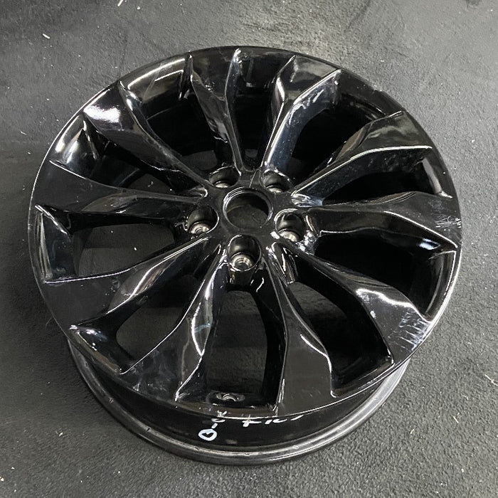 19" SORENTO 19 19x7.5 alloy 10 spoke angled spoke black Original OEM Wheel Rim