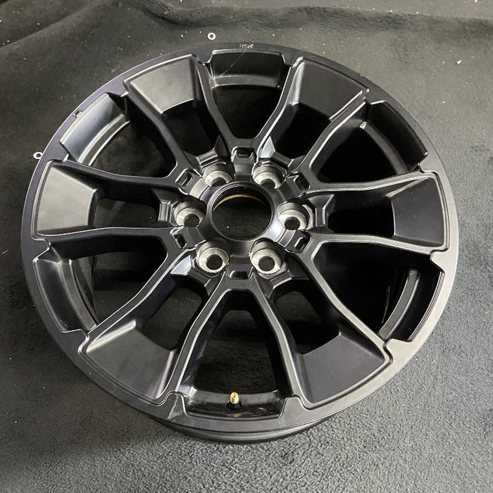 20" SEQUOIA 24 20x8 6 Y spoke black TRD off- Original OEM Wheel Rim