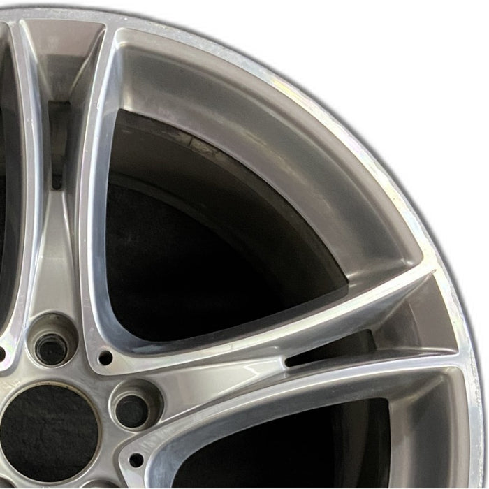 20" BMW 320i 12-13 Sedan 20x8.5 alloy 5 spoke grooved spoke machined Original OEM Wheel Rim