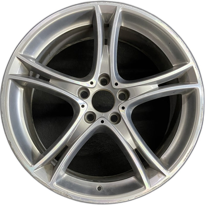 20" BMW 320i 12-13 Sedan 20x8 alloy 5 spoke grooved spoke machined Original OEM Wheel Rim