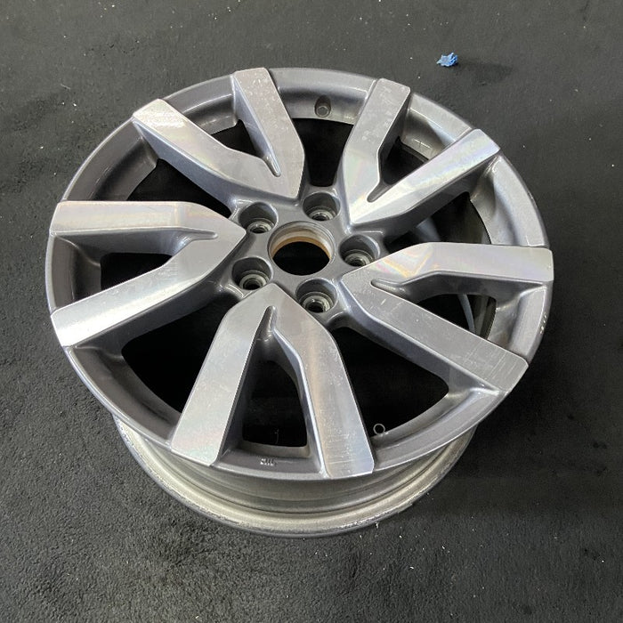 18" PILOT 19 18x8 alloy 5 V spoke factory installed w/machined face Original OEM Wheel Rim