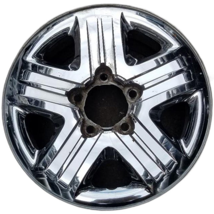 18" TOYOTA TUNDRA 12-13 18x8 steel chrome clad 5 spoke Original OEM Wheel Rim