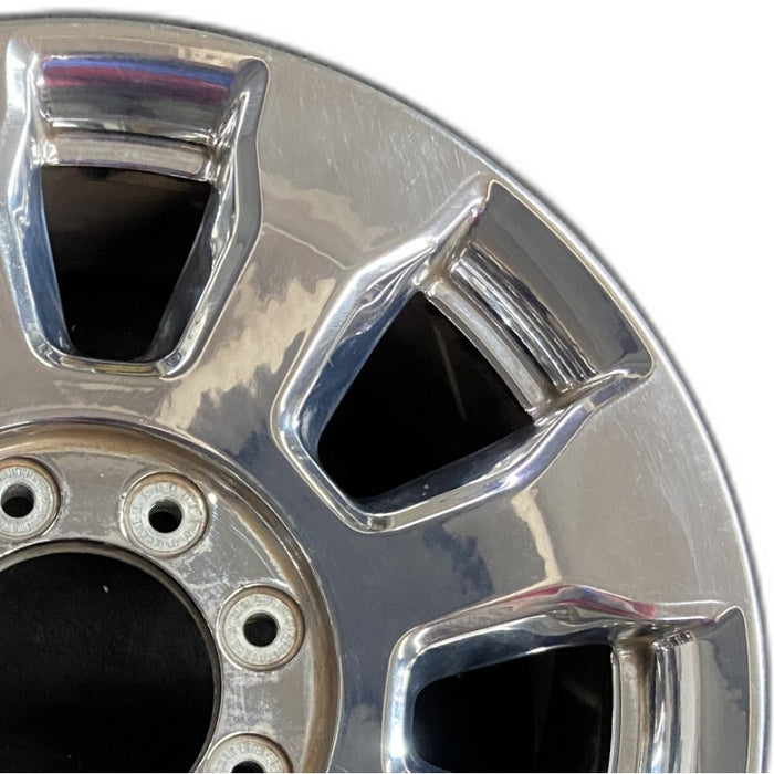 20" FORD F250SD PICKUP 17 20x8 aluminum TPMS 8 spoke chrome 8" center cap ID HC3C-1007-GA Original OEM Wheel Rim