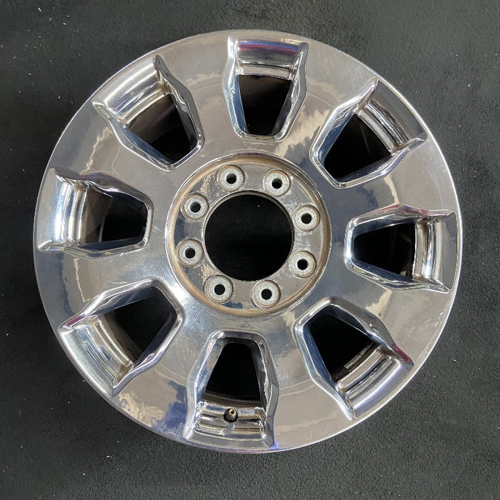 20" FORD F250SD PICKUP 17 20x8 aluminum TPMS 8 spoke chrome 8" center cap ID HC3C-1007-GA Original OEM Wheel Rim