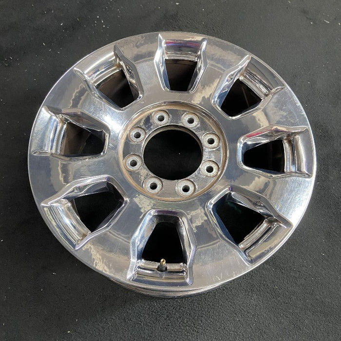 20" FORD F250SD PICKUP 17 20x8 aluminum TPMS 8 spoke chrome 8" center cap ID HC3C-1007-GA Original OEM Wheel Rim