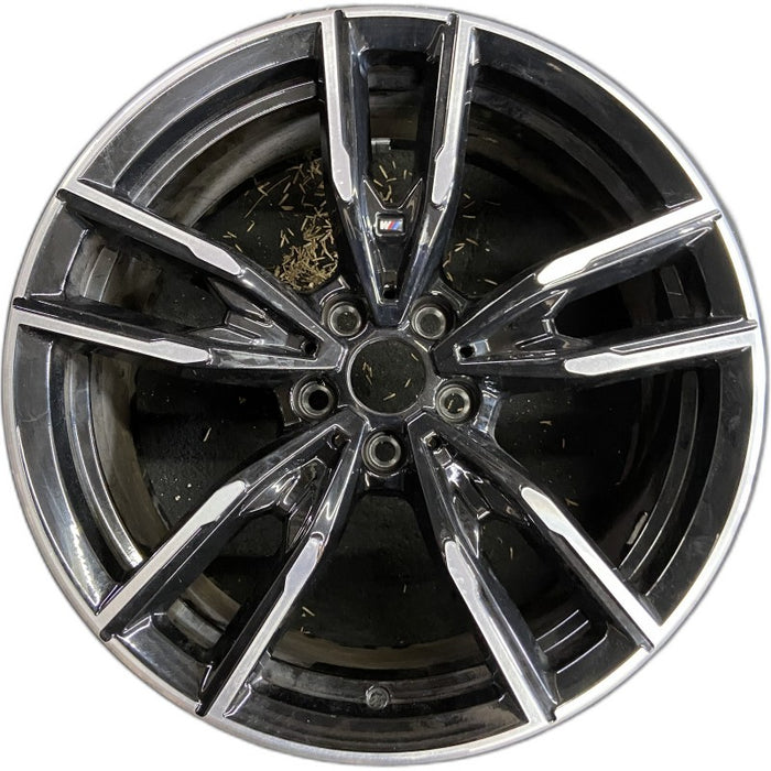 19" BMW 330i 20-22 19x8 5 spoke double spoke w/dimple inside spoke Original OEM Wheel Rim