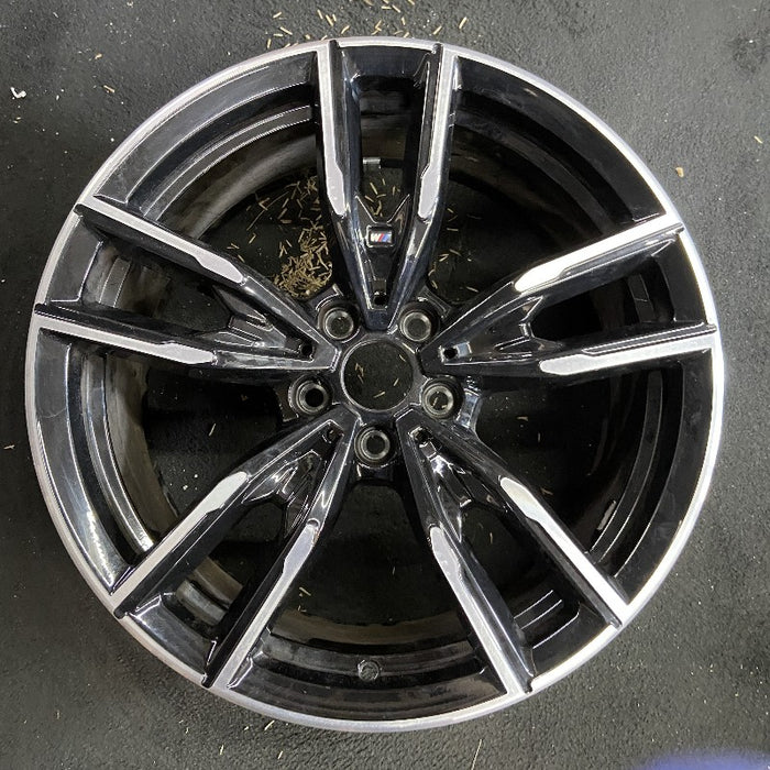 19" BMW 330i 20-22 19x8 5 spoke double spoke w/dimple inside spoke Original OEM Wheel Rim