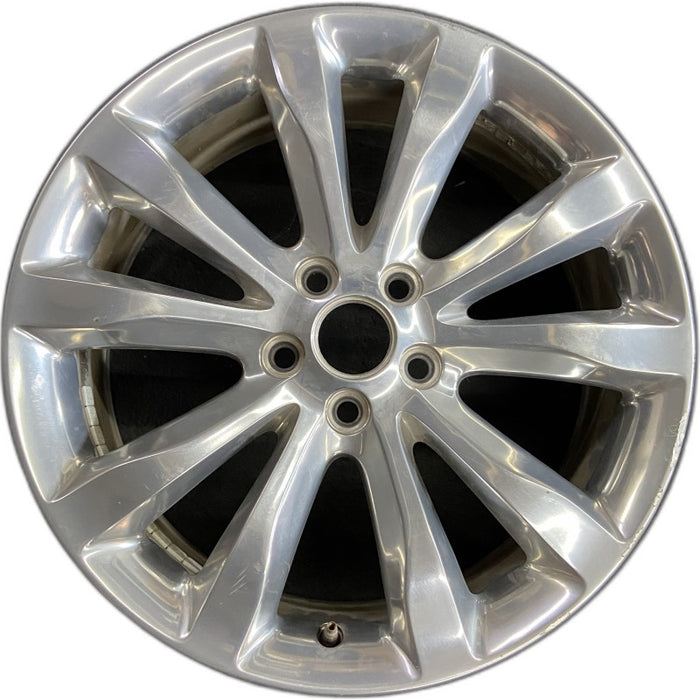 19" 300 15-23 19x7.5 alloy 10 spoke flared spoke polished Original OEM Wheel Rim