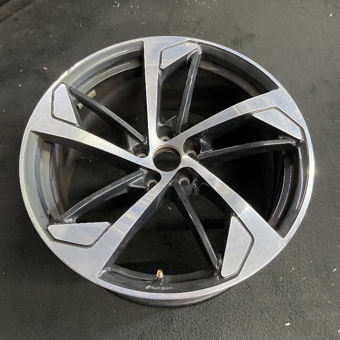 20" AUDI RS5 18 20x9 alloy 5 spoke slotted spoke w/o inlay Original OEM Wheel Rim