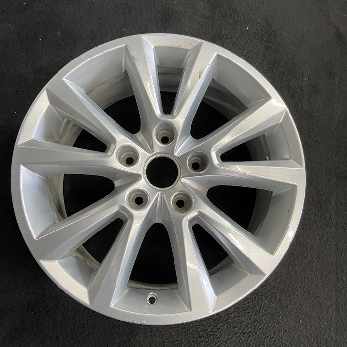 18" TOUAREG 14-15 18x8 alloy 10 spoke Original OEM Wheel Rim