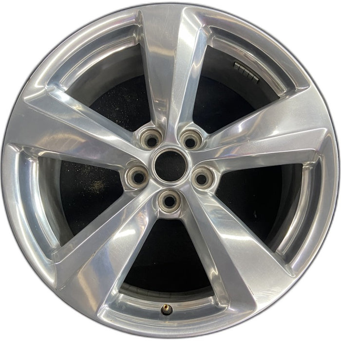 19" MUSTANG 18 19x8.5 aluminum 5 spoke polished Original OEM Wheel Rim