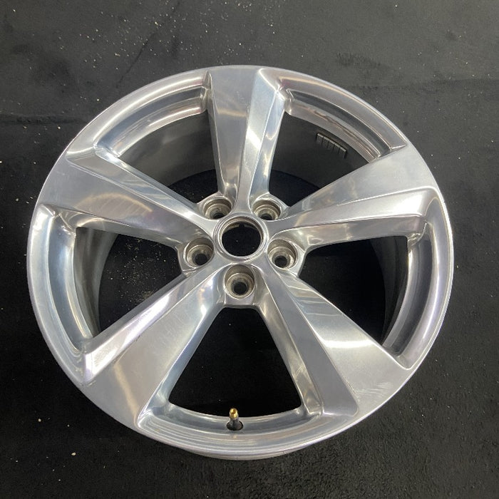 19" MUSTANG 18 19x8.5 aluminum 5 spoke polished Original OEM Wheel Rim