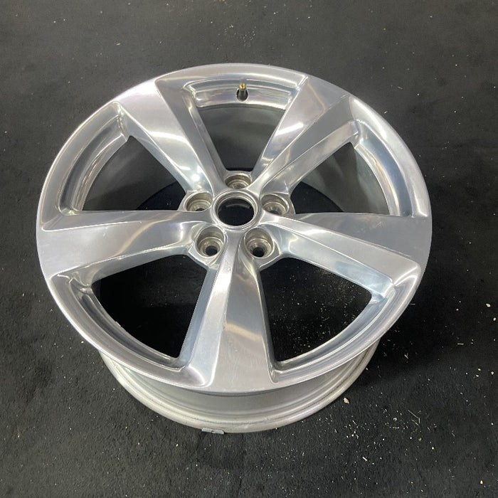 19" MUSTANG 18 19x8.5 aluminum 5 spoke polished Original OEM Wheel Rim