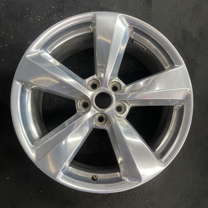 19" MUSTANG 18 19x8.5 aluminum 5 spoke polished Original OEM Wheel Rim