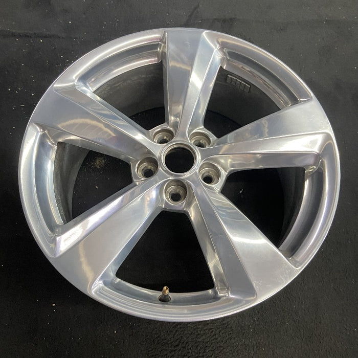 19" MUSTANG 18 19x8.5 aluminum 5 spoke polished Original OEM Wheel Rim