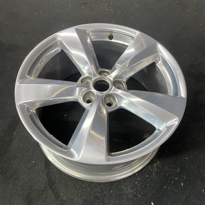 19" MUSTANG 18 19x8.5 aluminum 5 spoke polished Original OEM Wheel Rim